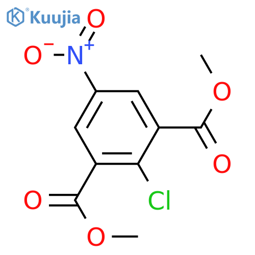 1,3-Benzenedicarboxylic acid, 2-chloro-5-nitro-, dimethyl ester structure