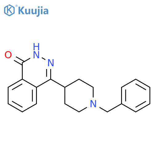 1(2H)-Phthalazinone, 4-[1-(phenylmethyl)-4-piperidinyl]- structure