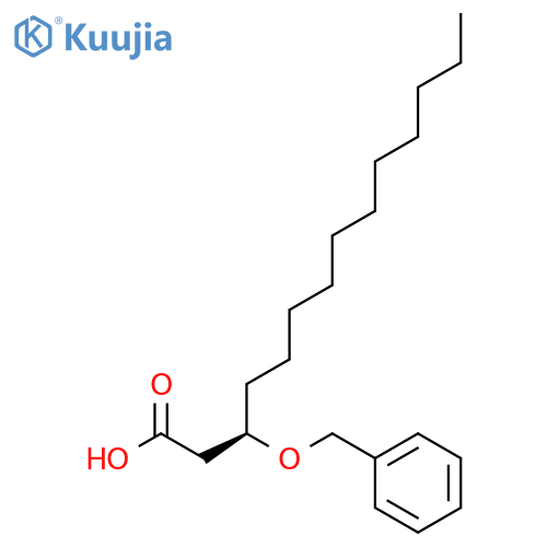 (R)-3-Benzyloxy Myristic Acid structure