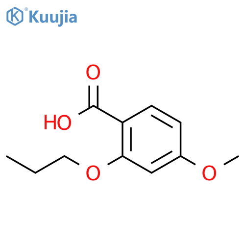 4-methoxy-2-propoxybenzoic Acid structure