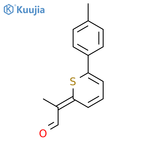 PROPANAL, 2-[6-(4-METHYLPHENYL)-2H-THIOPYRAN-2-YLIDENE]- structure