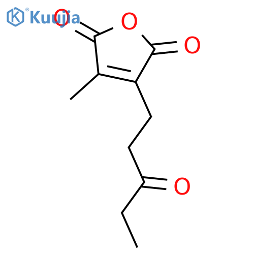 2,5-Furandione, 3-methyl-4-(3-oxopentyl)- structure