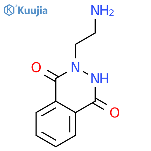 2-(2-Aminoethyl)-2,3-dihydrophthalazine-1,4-dione structure