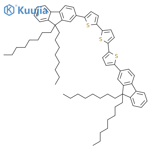 2,2':5',2''-Terthiophene, 5,5''-bis(9,9-dioctyl-9H-fluoren-2-yl)- structure