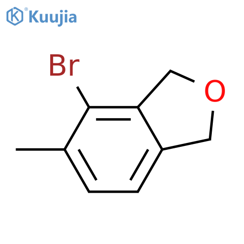 Isobenzofuran, 4-bromo-1,3-dihydro-5-methyl- structure