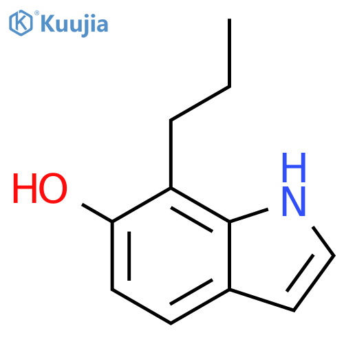 1H-Indol-6-ol, 7-propyl- structure