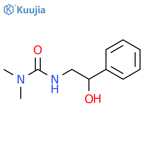 Urea, N'-(2-hydroxy-2-phenylethyl)-N,N-dimethyl- structure