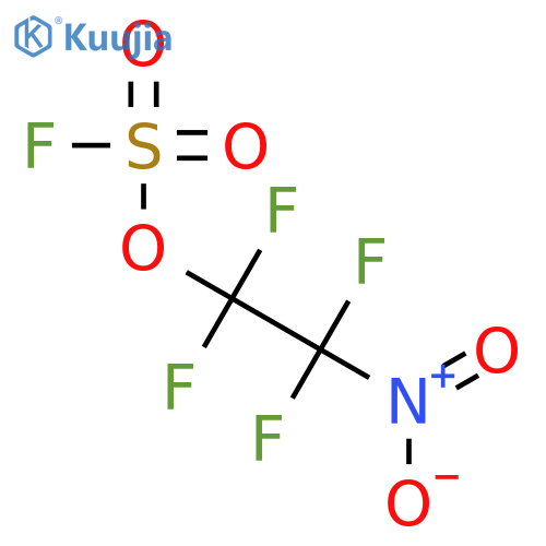 Fluorosulfuric acid, 1,1,2,2-tetrafluoro-2-nitroethyl ester structure