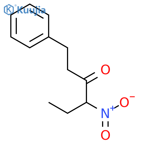 3-Hexanone, 4-nitro-1-phenyl- structure