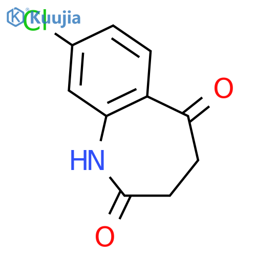 8-chloro-2,3,4,5-tetrahydro-1H-1-benzazepine-2,5-dione structure