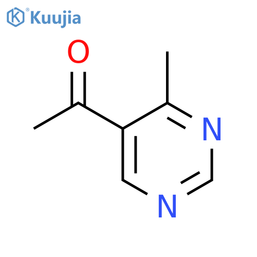 1-(4-methylpyrimidin-5-yl)ethan-1-one structure