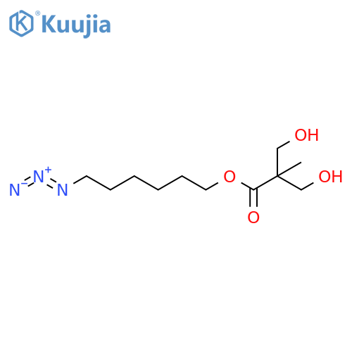 Polyester bis-MPA dendron, 2 hydroxyl, 1 azide structure