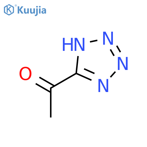 1-(1H-1,2,3,4-tetrazol-5-yl)ethan-1-one structure