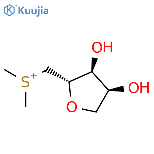 D-Ribitol, 1,4-anhydro-5-deoxy-5-(dimethylsulfonio)- structure