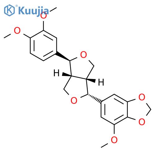 3,4,5'-Trimethoxy-3',4'-methylenedioxy-7,9':7',9-diepoxylignan structure