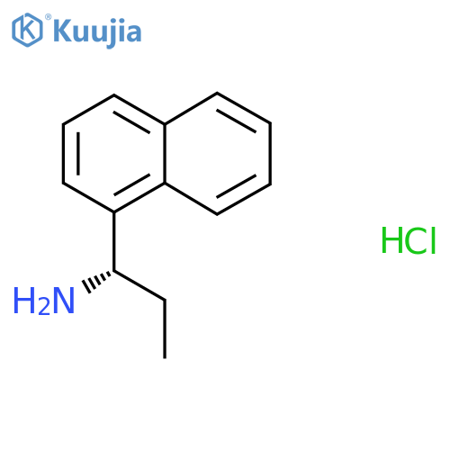 (S)-1-(Naphthalen-1-yl)propan-1-amine hydrochloride structure