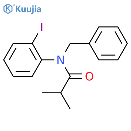 Propanamide, N-(2-iodophenyl)-2-methyl-N-(phenylmethyl)- structure