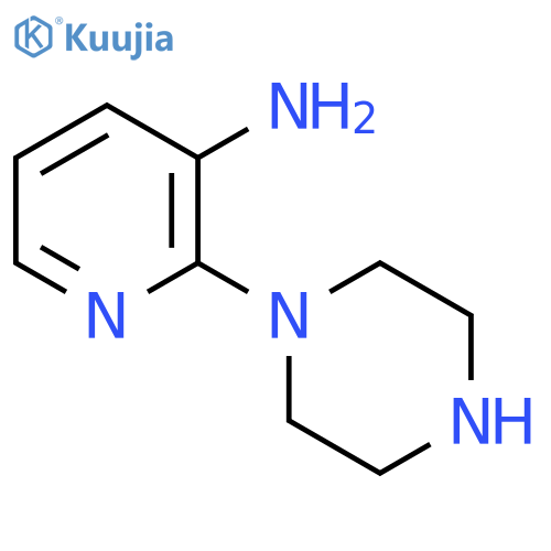 2-(piperazin-1-yl)pyridin-3-amine structure