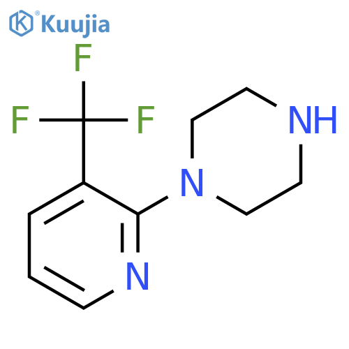 1-3-(Trifluoromethyl)pyridin-2-ylpiperazine structure