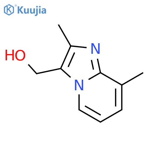 (2,8-DIMETHYL-IMIDAZO[1,2-A]PYRIDIN-3-YL)-METHANOL structure