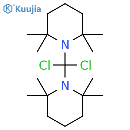 Piperidine, 1,1'-(dichloromethylene)bis[2,2,6,6-tetramethyl- structure