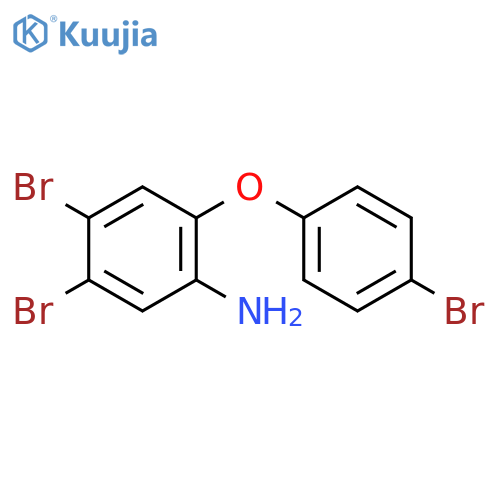 4,5-Dibromo-2-(4-bromophenoxy)aniline structure