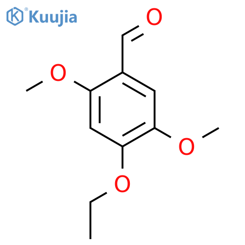 4-Ethoxy-2,5-dimethoxybenzaldehyde structure