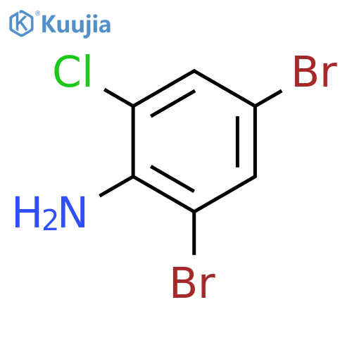 2,4-Dibromo-6-chloroaniline structure