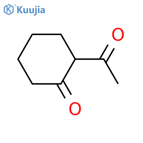 2-acetylcyclohexan-1-one structure