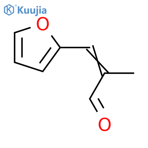 2-Methyl-3-(2-furyl)acrolein structure