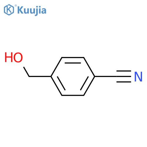 4-(Hydroxymethyl)benzonitrile structure