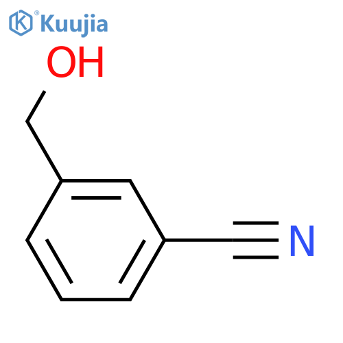 3-(hydroxymethyl)benzonitrile structure