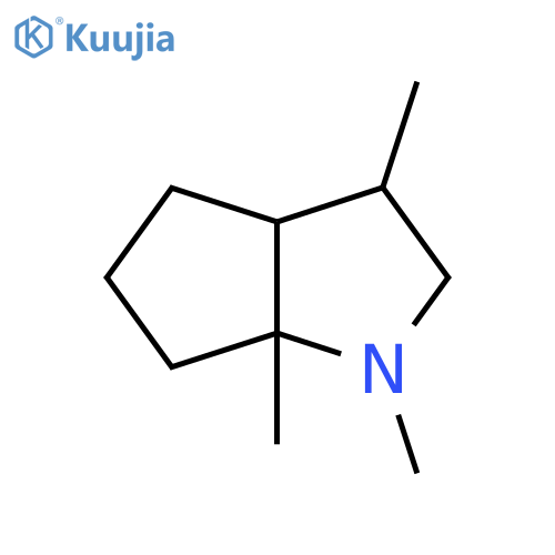 1,3,6a-Trimethyloctahydrocyclopenta[b]pyrrole structure