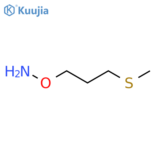 O-3-(methylsulfanyl)propylhydroxylamine structure