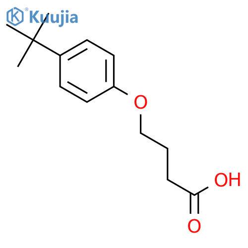 4-(4-tert-Butylphenoxy)butanoic Acid structure