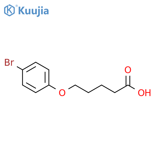 5-(4-Bromophenoxy)pentanoic Acid structure