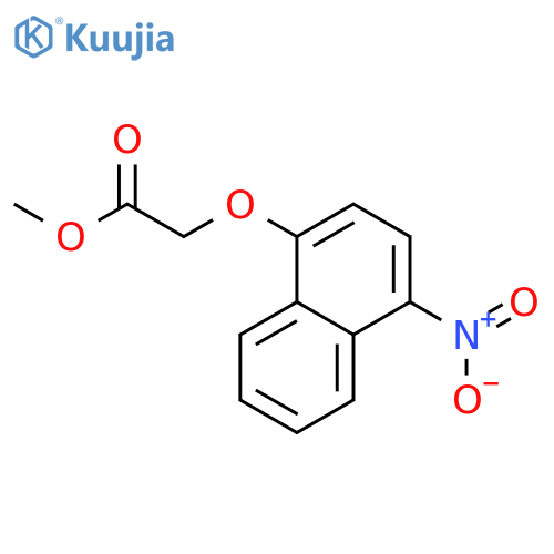 Methyl 2-(4-Nitronaphthalen-1-yl)oxyacetate structure