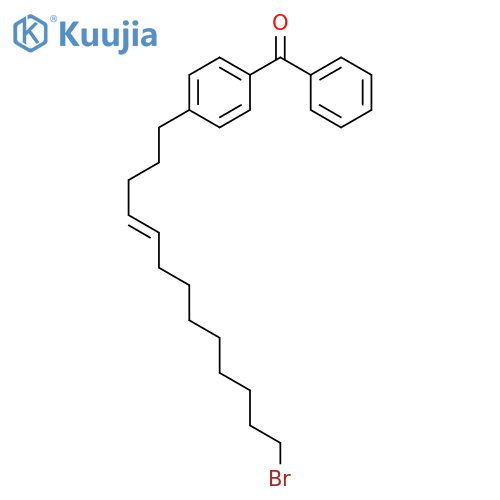 Methanone, [4-[(4Z)-13-bromo-4-tridecenyl]phenyl]phenyl- structure