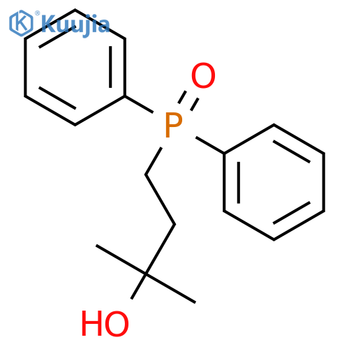 2-Butanol, 4-(diphenylphosphinyl)-2-methyl- structure
