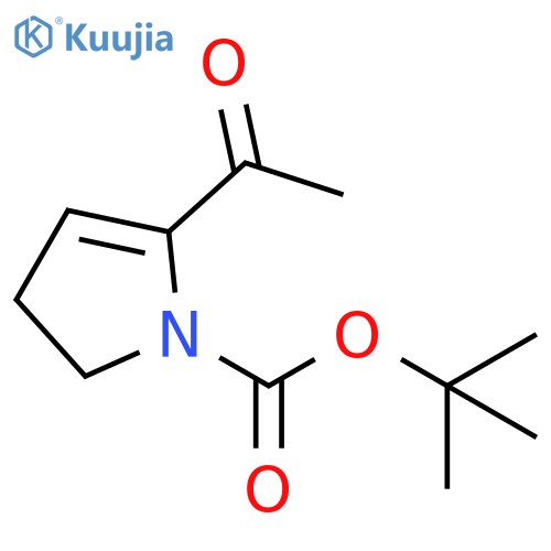 1H-Pyrrole-1-carboxylic acid, 5-acetyl-2,3-dihydro-, 1,1-dimethylethylester structure