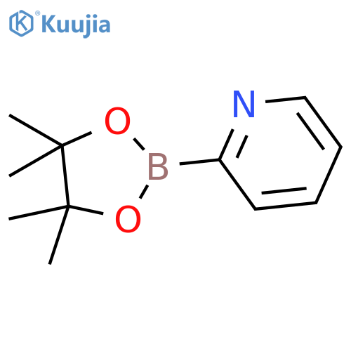 2-(4,4,5,5-Tetramethyl-1,3,2-dioxaborolan-2-yl)pyridine structure
