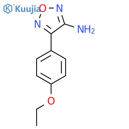 4-(4-Ethoxyphenyl)-1,2,5-oxadiazol-3-amine structure