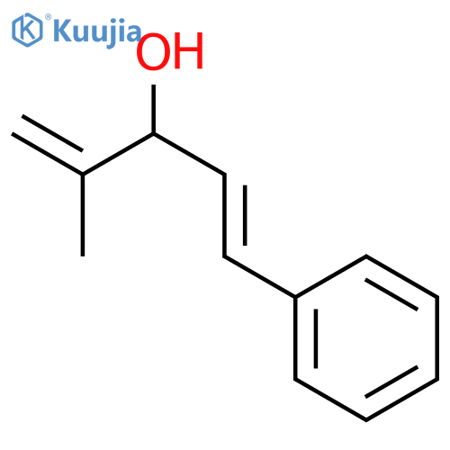 1,4-Pentadien-3-ol, 4-methyl-1-phenyl-, (1E)- structure