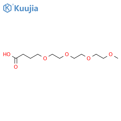 m-PEG4-CH2-acid structure