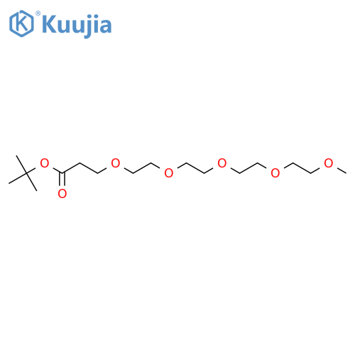 Mpeg5-t-butyl ester structure