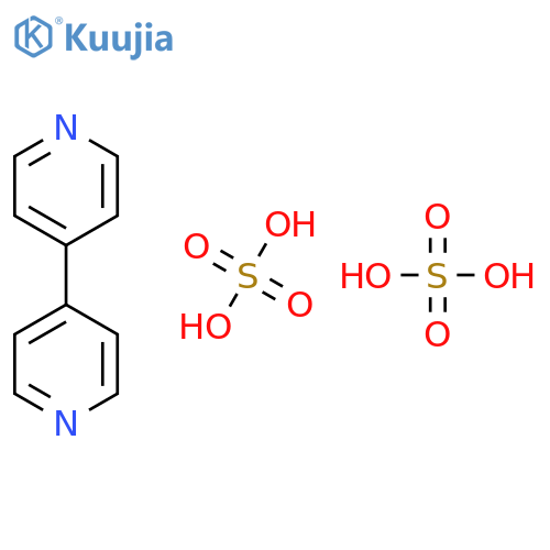 4,4'-Bipyridine, sulfate (1:2) structure