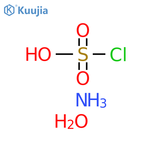 Chlorosulfuric acid, ammonium salt, dihydrate structure