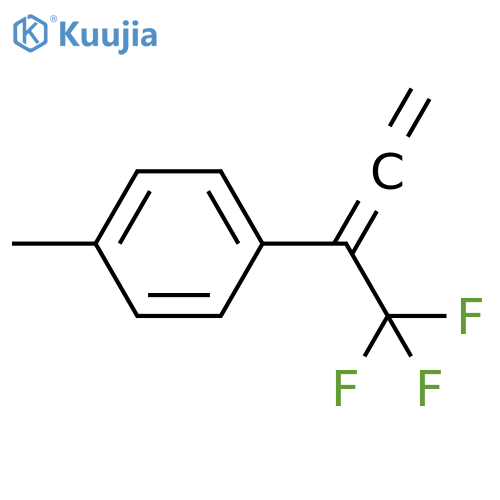 Benzene, 1-methyl-4-[1-(trifluoromethyl)-1,2-propadienyl]- structure
