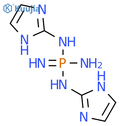 PHOSPHORIMIDIC TRIAMIDE, N,N'-DI-1H-IMIDAZOL-2-YL- structure