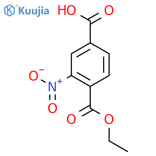 4-(Ethoxycarbonyl)-3-nitrobenzoic acid structure